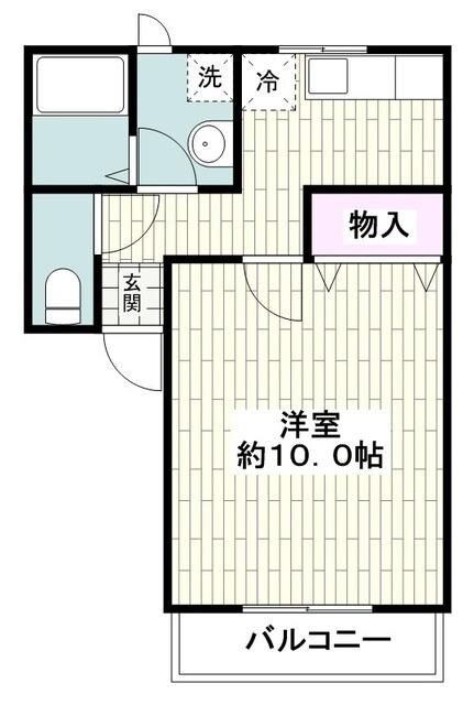 プラネッツ湘南Ｂの物件間取画像