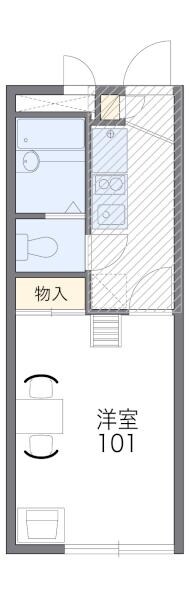 レオパレスアメニティ湘南の物件間取画像