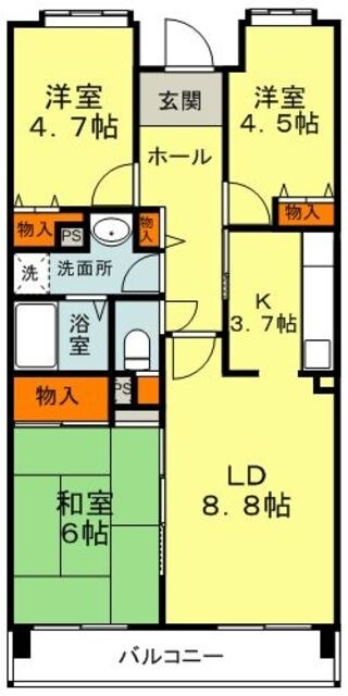 コーポレート鷺沼の物件間取画像