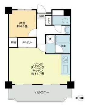 トーカド宮崎台の物件間取画像