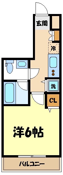 スカイコートパレス溝の口の物件間取画像