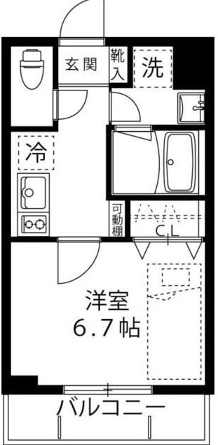 ＬＯＣ’Ｓ　ＳＡＧＩＮＵＭＡ(ロックスサギヌマ)の物件間取画像