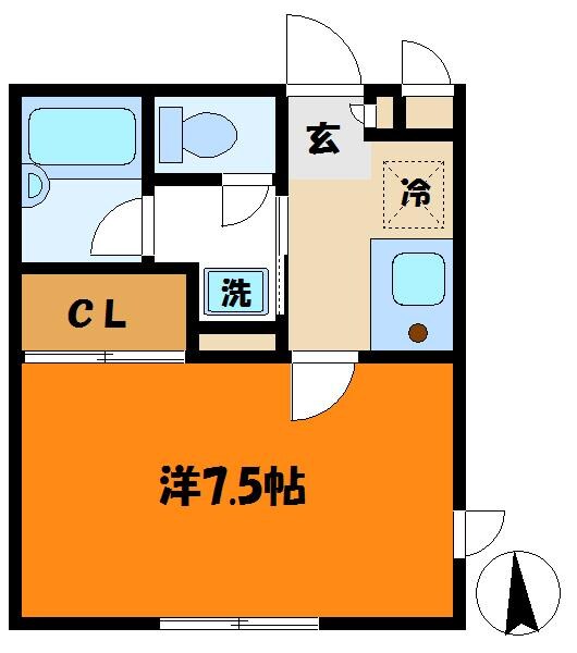 シダーコートの物件間取画像