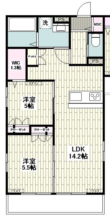 ｌａｚｏｓの物件間取画像