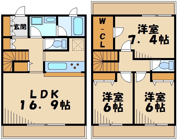 Ｃｅｎｔｒｅ　Ｃｏｕｒｔの物件間取画像