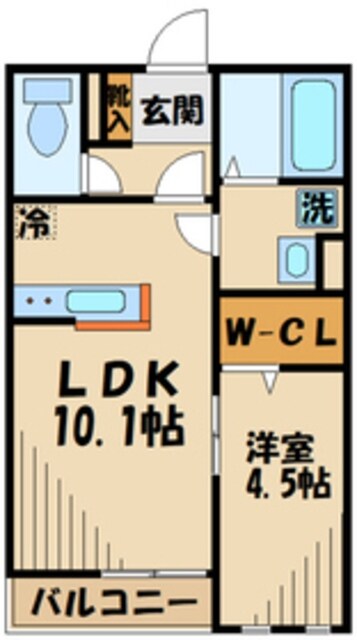 パールグレイスの物件間取画像