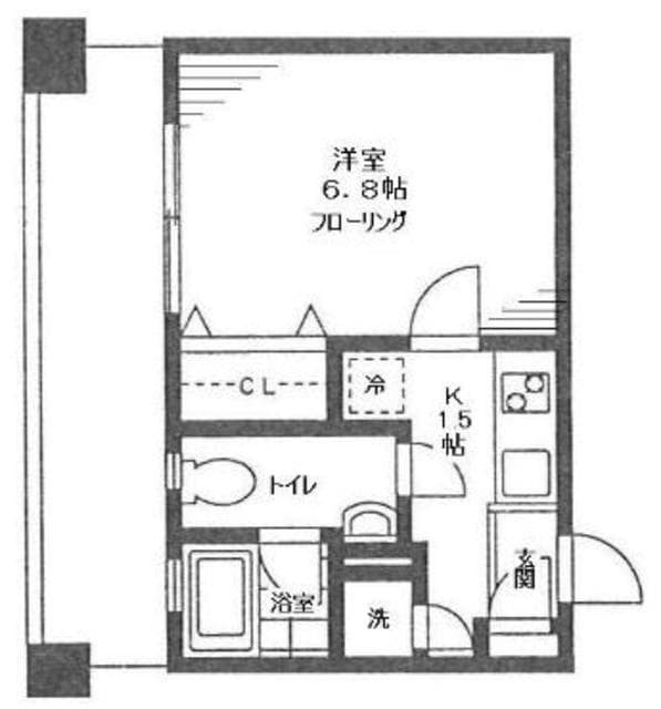 ヴィルヌーブの物件間取画像