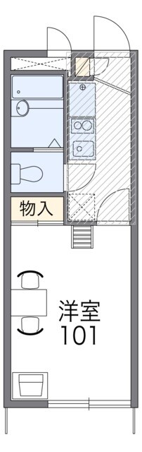 レオパレスコンフォートの物件間取画像