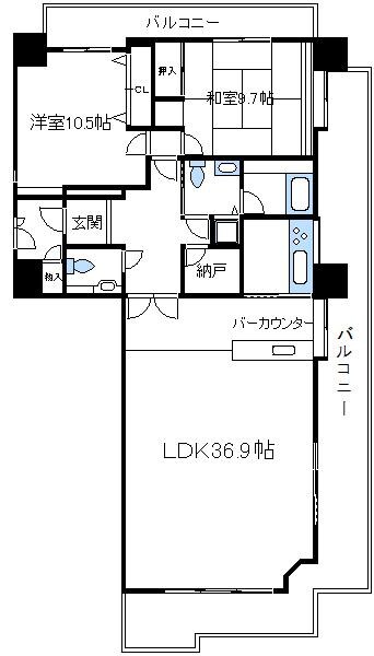 プレステージさがみ夢大通りの物件間取画像