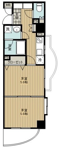 日神デュオステージ町田の物件間取画像