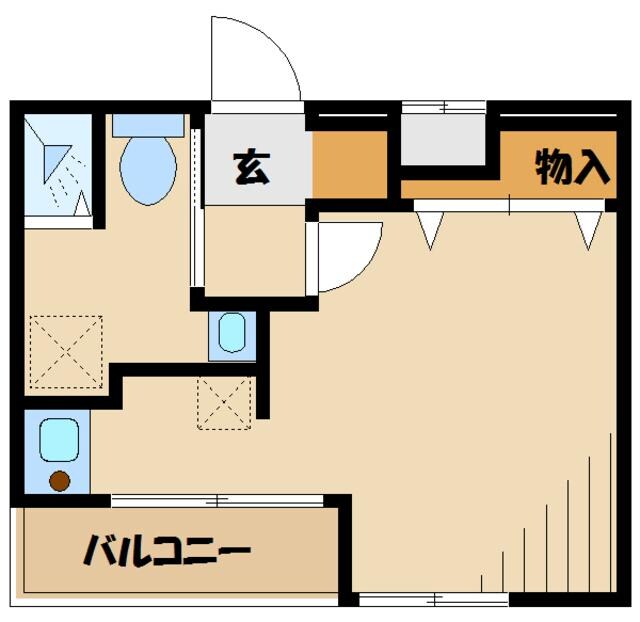 アヴェーシア玉川学園の物件間取画像