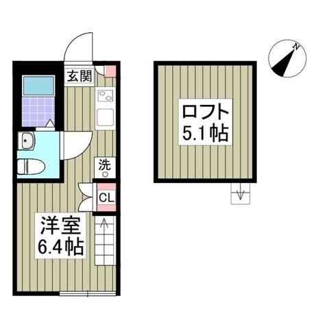 ヴィルナタルの物件間取画像