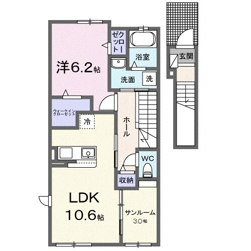 グラン　グレイスの物件間取画像