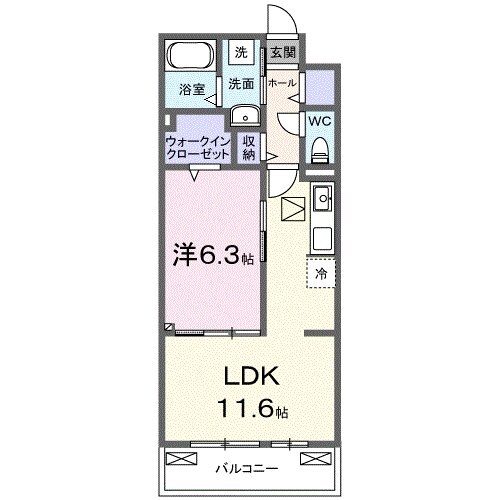 ブリーゼの物件間取画像