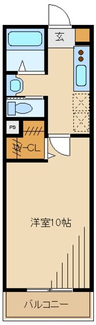 ヴェルドミール玉川学園IIの物件間取画像