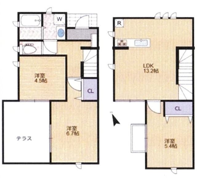 ＰＲＩＭＥ　ＡＳＳＥＴ玉川学園の物件間取画像