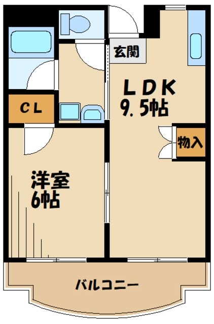 グリーンプラザ御園　2号棟の物件間取画像