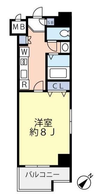 グランヴァンウエストヴィル町田の物件間取画像