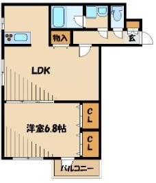 コルザ中町の物件間取画像