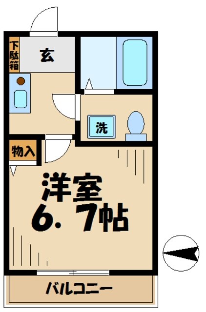 物件間取画像