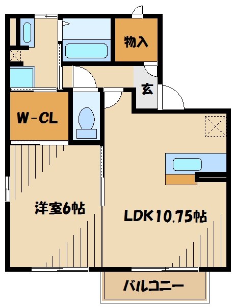 ＲＥＦＲＩＳＥの物件間取画像