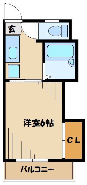 マンションあさひの物件間取画像