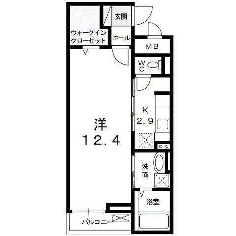 ラヴィダフェリスの物件間取画像