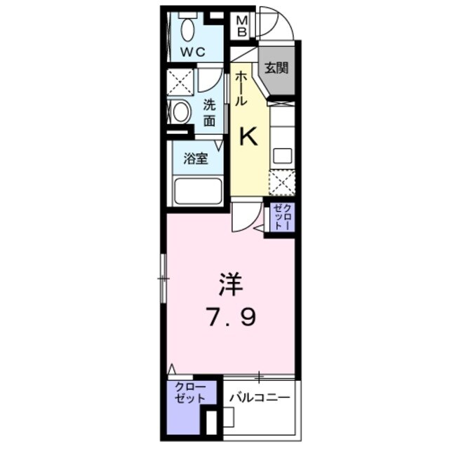 メゾン　ド　ルノンの物件間取画像