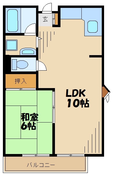 ダイヤモンド聖蹟の物件間取画像