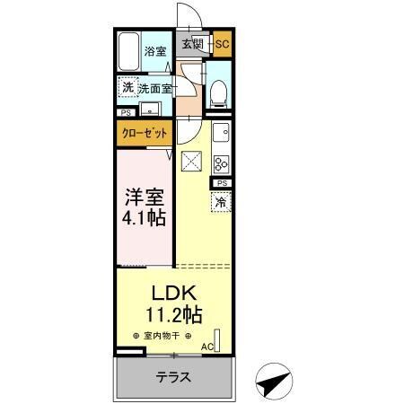 コンフォール東橋本２丁目の物件間取画像