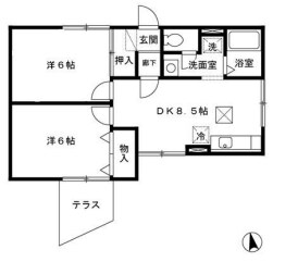 Ｔ・ＦＬＡＴの物件間取画像