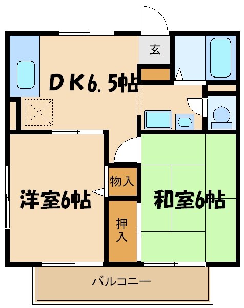 ＴＣＯＵＲＴの物件間取画像