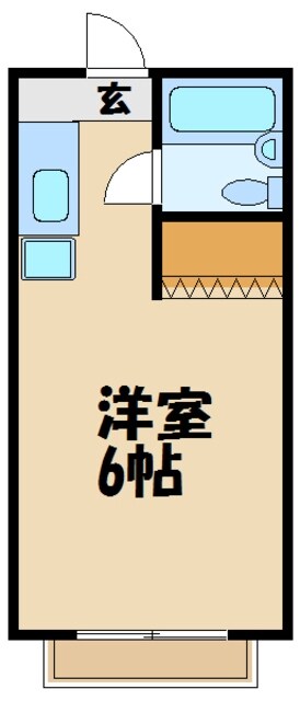 サニーコーポ守屋の物件間取画像