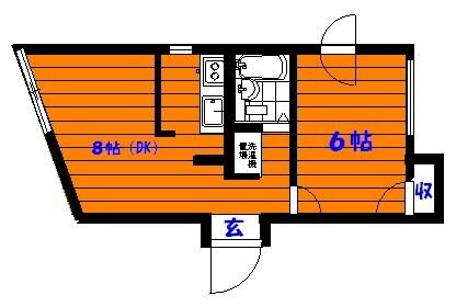 パティオ南野の物件間取画像