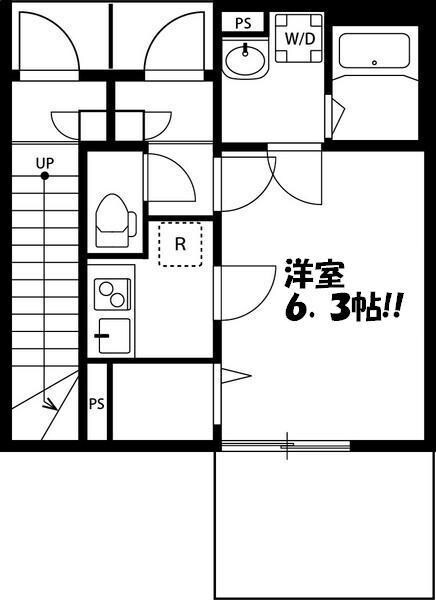 リブリアールの物件間取画像