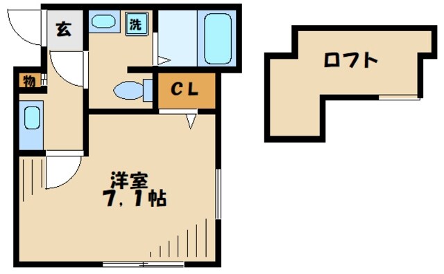 アヴニールの物件間取画像