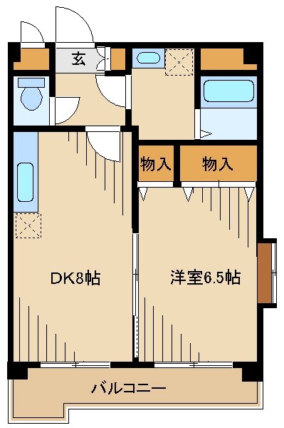 シェソワ　の物件間取画像