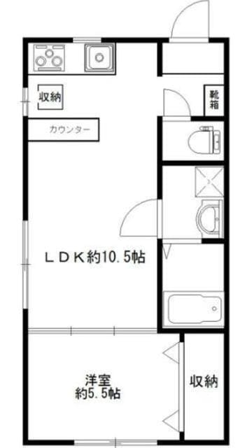 マイコート稲城館IIの物件間取画像