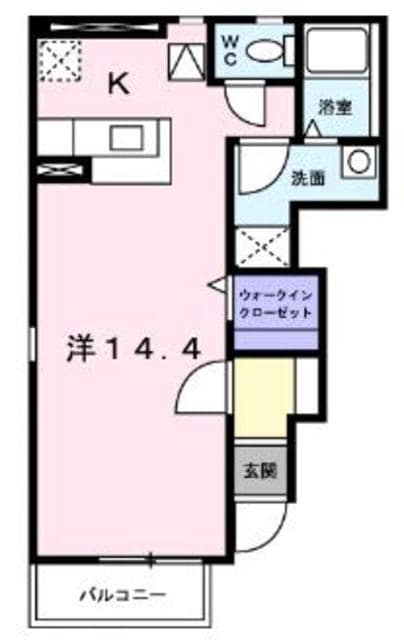 クレメントの物件間取画像