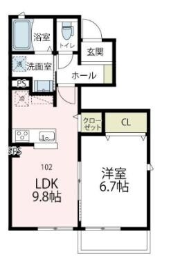 セレーノ　ウノの物件間取画像