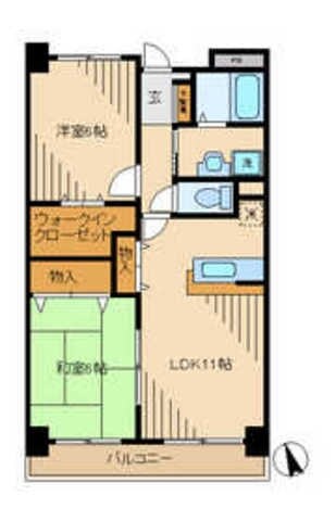 グラツィオーソの物件間取画像