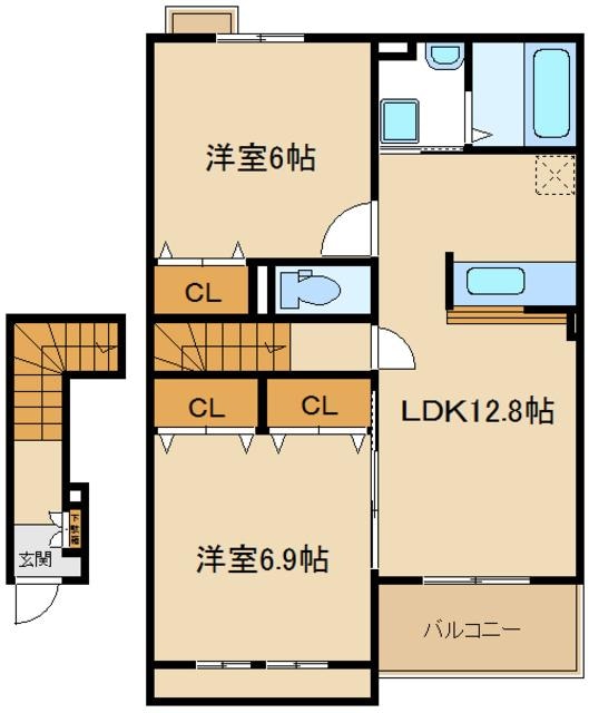 グローヴの物件間取画像