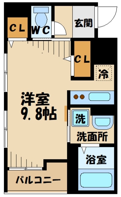 グランツ聖蹟の物件間取画像