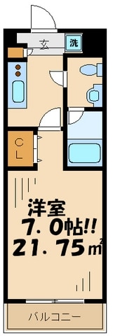 アポー堀之内の物件間取画像