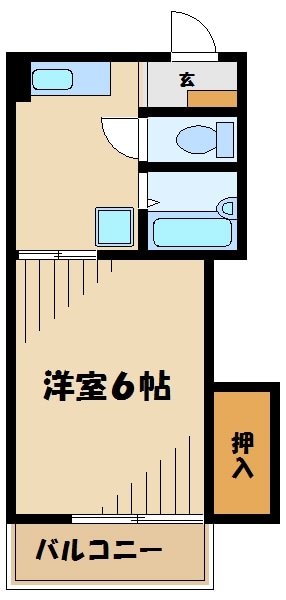 キャビン２３の物件間取画像