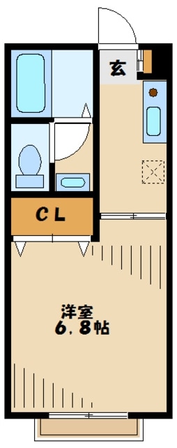 ハイツＡＫＩの物件間取画像