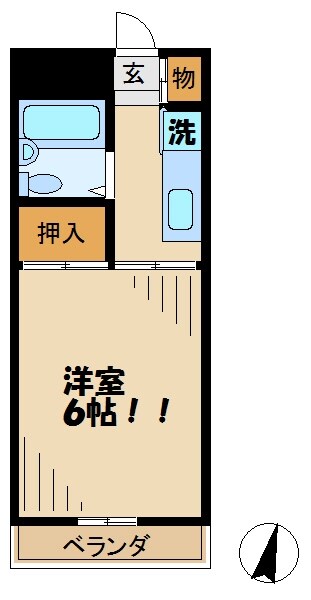 物件間取画像