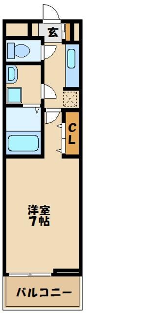 メゾン・ボナールの物件間取画像