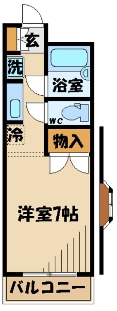 ジュネスメゾンＡの物件間取画像