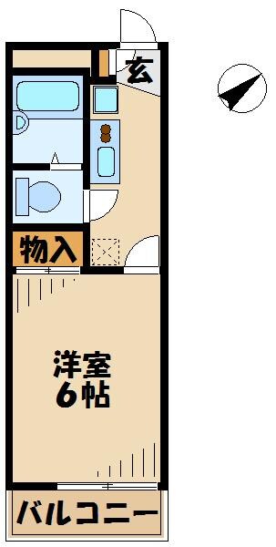 レオパレス諏訪の物件間取画像